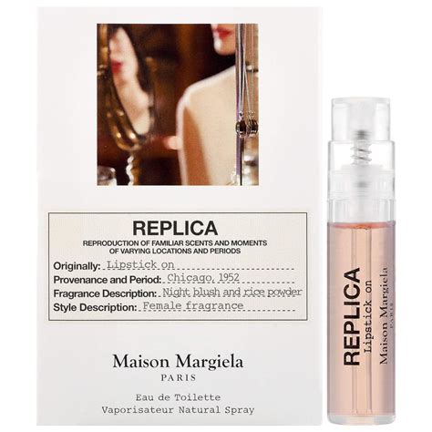 replica lipstick on perfume|Maison Martin Margiela Replica Lipstick On ~ fragrance review.